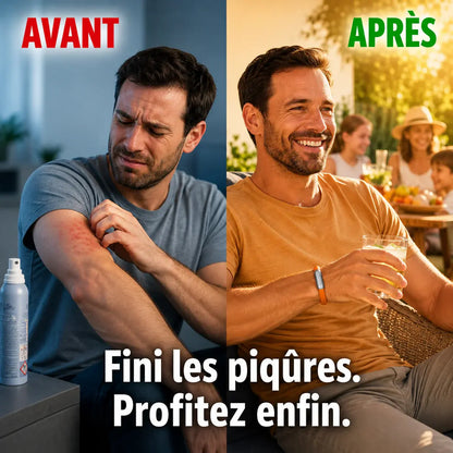 Bracelet Anti-Moustique  MOSQUA