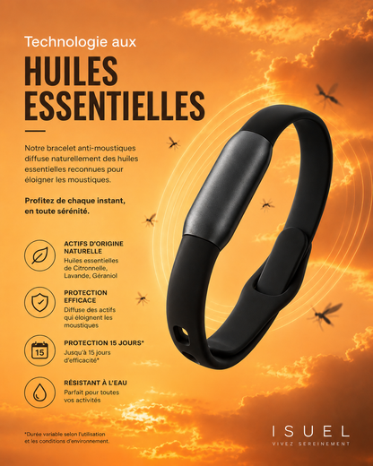 Bracelet MOSQUA — Noir